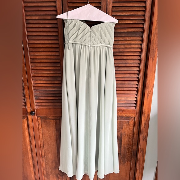 Sorella Vita Sage Bridesmaid Dress, Size 10. Hemmed to height, 5ft 5inches - Picture 2 of 4
